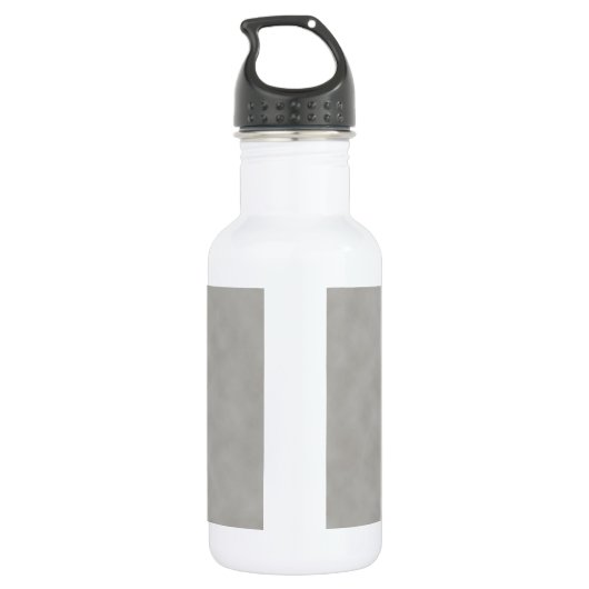 Donkergrijze verouderingsstructuur Achtergrond Waterfles (Achterkant)