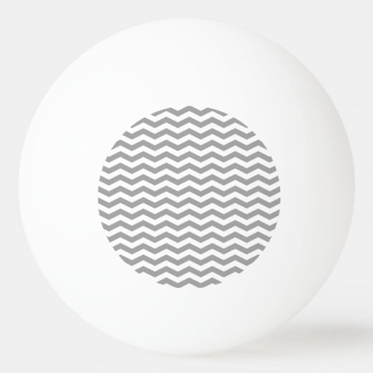 Donkergrijze witte Chevron Zig-Zag Pattern Tn Pingpongballen (Voorkant)
