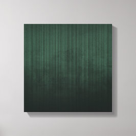Donkergroen, bijtend Abstract Canvas Afdruk