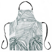 Donkergroen & blauwgroen Monstera Bladeren & Lelie