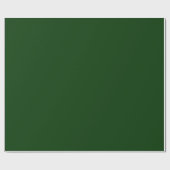 Donkergroen Cadeaupapier (Vlak)