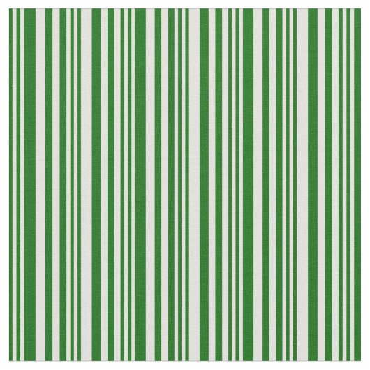 Donkergroen en lichtgele strips stof (Close Up)