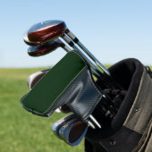 Donkergroen getextureerd golfheadcover (Insitu)