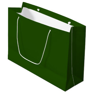 Donkergroen groot cadeauzakje