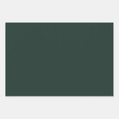 Donkergroen Inpakpapier Vel (Voorkant 2)
