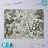 donkergroen marmeren tissuepapier (Craft)