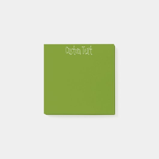 Donkergroen Post-it® Notes (Voorkant)