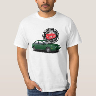 Donkergroen Saturn SL2 SCCNA t-shirt