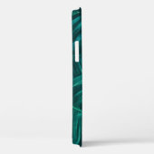 Donkergroen, tropisch oerwouden blad. Case-Mate iPhone case (Achterkant / Rechts)