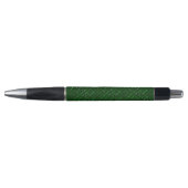 Donkergroene aangepaste pen - Emmy Rubber grip Pen (Voorkant)