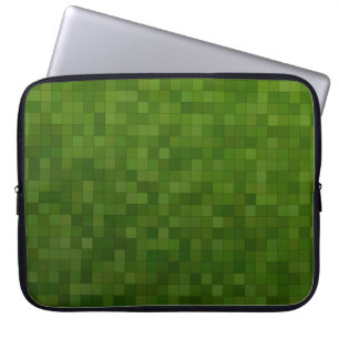 Donkergroene donkergroene achtergrond laptop sleeve