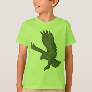Donkergroene Eagle Shirt