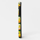 donkergroene emoji Case-Mate iPhone case (Achterkant/links)