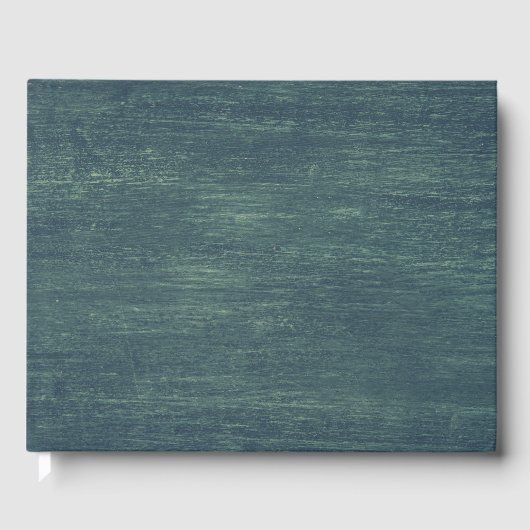 Donkergroene muur gastenboek (Voorkant)