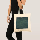 Donkergroene muur tote bag (Voorkant (product))