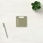 Donkergroene Takenlijst Post-it® Notes (Kantoor)