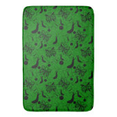 Donkergroene vlindervogel badmat (Voorkant Verticaal)