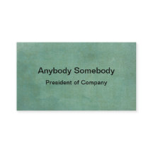 Donkergroene Waterverf Visitekaartje wassen