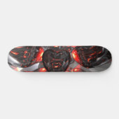 Donkerharten Abstract skateboard (Horizontaal)