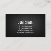  donkerhout Fotografe Visitekaartje (Achterkant)