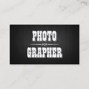  donkerhout Fotografe Visitekaartje