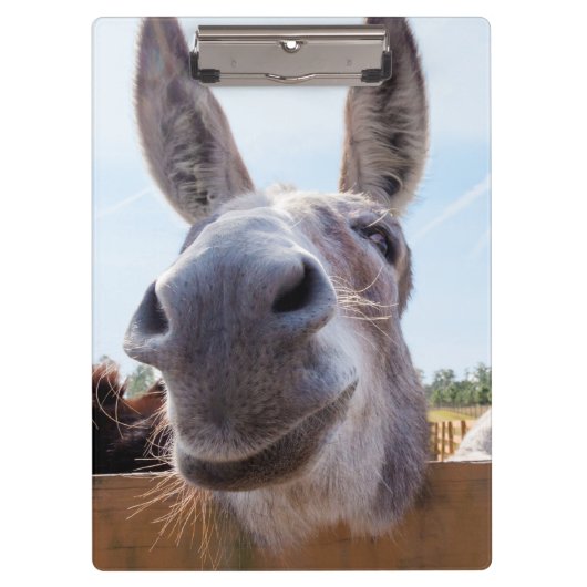 Donkerklembord glimlachen klembord (Voorkant)