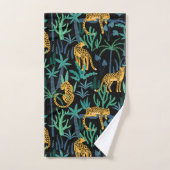Donkerluipaard Oerwoud Bad Handdoek (Handdoek)