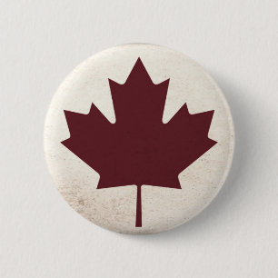 Donkermakreel Ronde Button 5,7 Cm