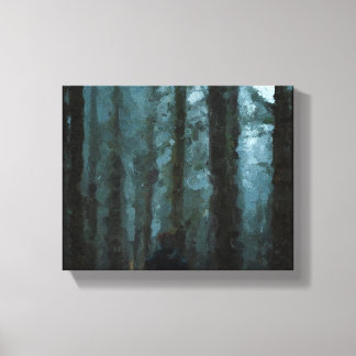 Donkeroelbos  canvas afdruk