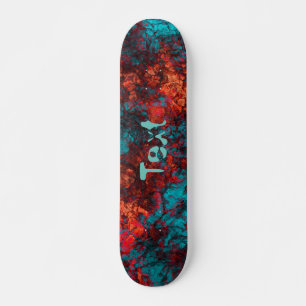 Donkerrode blauwe textuur, getextureerd, zacht mar skateboard