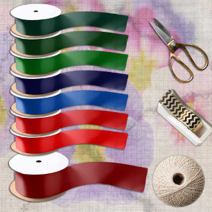 Donkerrode kerstkleur, effen minimalistisch lint