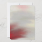 Donkerrode rivierkreeften kookfeest kaart (Achterkant)