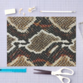 donkerrode rode, rode, rode, rode, slangenhuid tissuepapier (Craft)