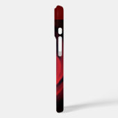 Donkerrode roos van dichtbij Case-Mate iPhone case (Achterkant / Links)