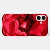 Donkerrode rozenbardou Case-Mate iPhone case (Achterkant (horizontaal))