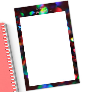 donkerrode sprankeling briefpapier