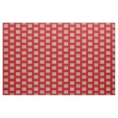 Donkerrood dubbel geluk - Vet Stof (Yard (91,4 cm))
