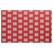 Donkerrood dubbel geluk - Vet Stof (Fat Quarter)