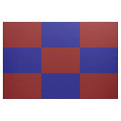 Donkerrood en blauw gevarieerd rechthoekig patroon stof (Fat Quarter)
