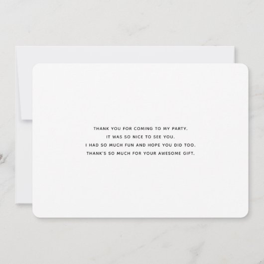 Donkerrood glam met laag satin Abstract ontwerp Bedankkaart (Achterkant)