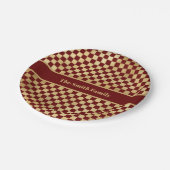 Donkerrood Gold-gecertificeerd Bord (Gekanteld)