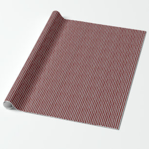 Donkerrood & Grijs Scheve Strepen Cadeaupapier