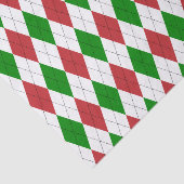 Donkerrood, groen en wit papier voor stijlpagina's (Detail)