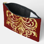 Donkerrood, Kerstcadeaus Authority® Large Etui (Open)