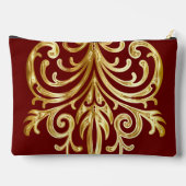 Donkerrood, Kerstcadeaus Authority® Large Etui (Achterkant)