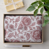 Donkerrood  Roos Tissuepapier (Geschenk)