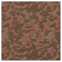 Donkerrood, zalm en olijfgroene camouflage abstrac
