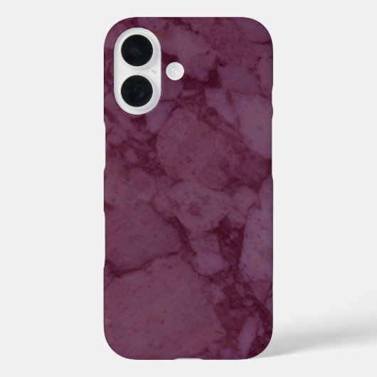 Donkerroze marmer Case-Mate iPhone case (Achterkant)