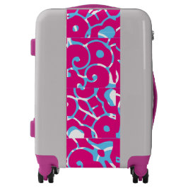 Donkerroze met blauw Zee Creatures