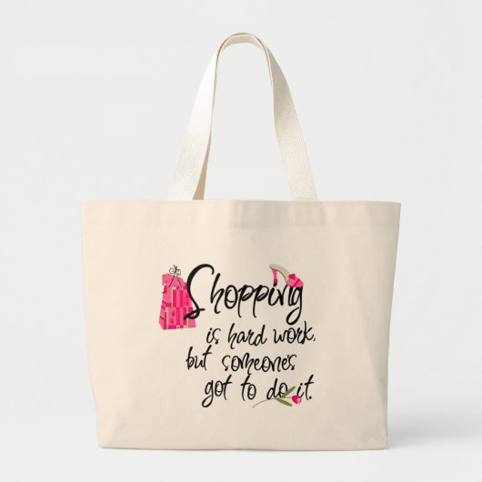 Donkerroze Mode Canvas tas (Voorkant)